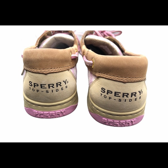 Sperry Top-Siders Pink and Tan like new!! - Picture 4 of 7